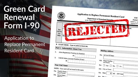 green card renewal denied|Top 5 Reasons Green Card Renewal Applications are Rejected.